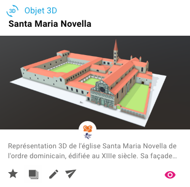 Objet 3D Santa Maria Novella